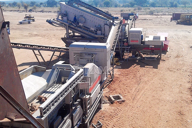Features of mobile crushing and screening plant for sale