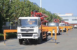 Truck-mounted Concrete Boom Pump