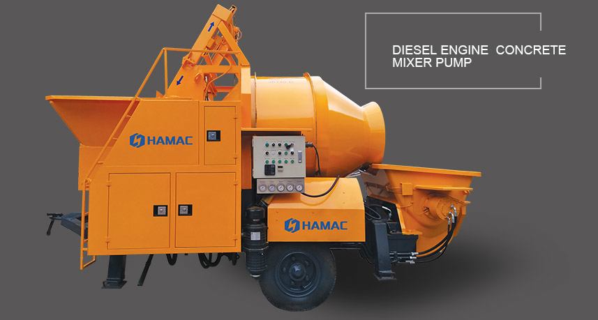 DJBT40 Diesel Concrete Mixer Pump