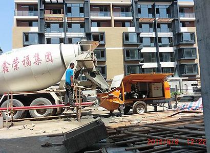 Concrete Conveying for High-rise Building