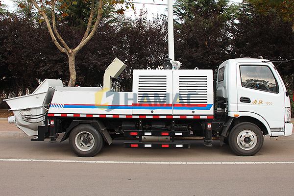 Hot Sale small stationary concrete pump, new stable condition operation, long-life service equipment