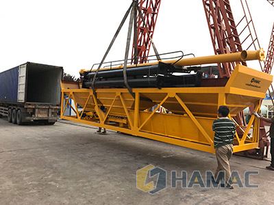 <b>Deliver HZS35 Concrete Batching Plant to Africa</b>