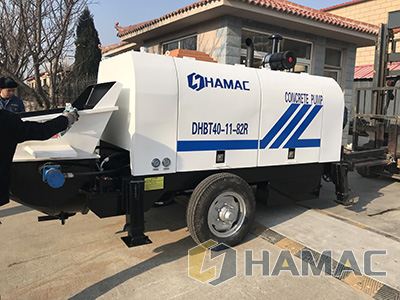 <b>Diesel Concrete Pump was delivered to Latin America</b>