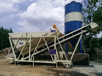 <b>HZM35 Mobile aggregate batching machine was delivered to South America </b>