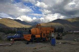 <b>HBT15 Concrete Mixer With Pump in New Zealand</b>