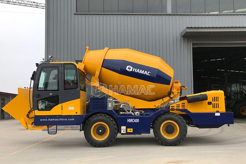 <b>HMC400 Self-loading Concrete Mixer Was Delivered to Mexico</b>