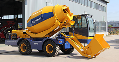 Self Loading Concrete Mixer