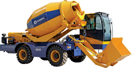 Self Loading Concrete Mixer