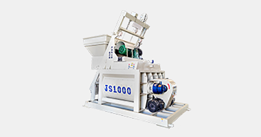 Twin Shaft Concrete Mixer