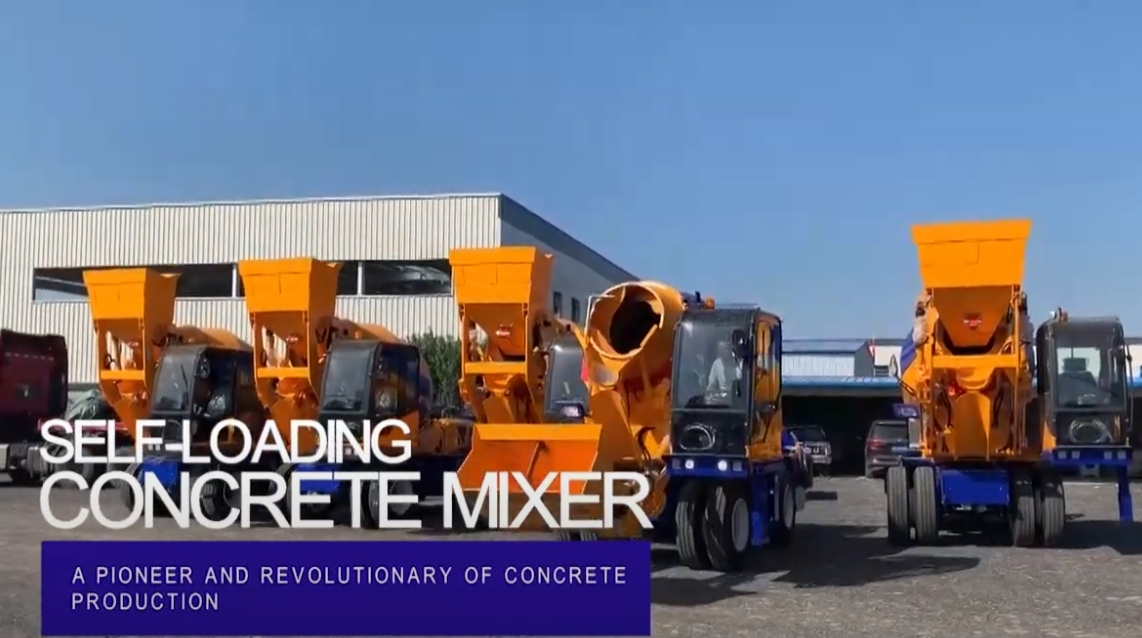 SELF-LOADING CONCRETE MIXER -A pioneer and revolutionary of concrete production