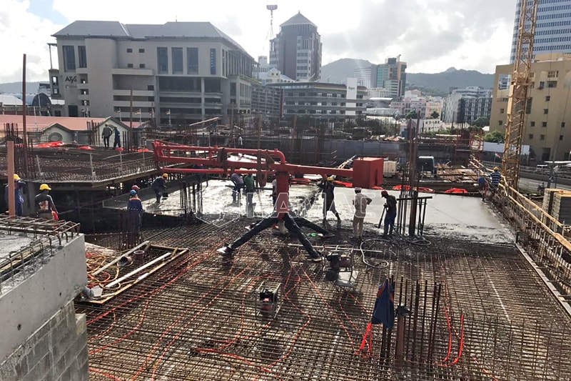  Manual concrete placing boom in Mauritius