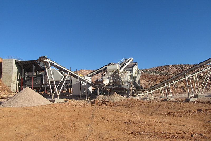 Jaw crusher and impact crusher for limestone in Africa