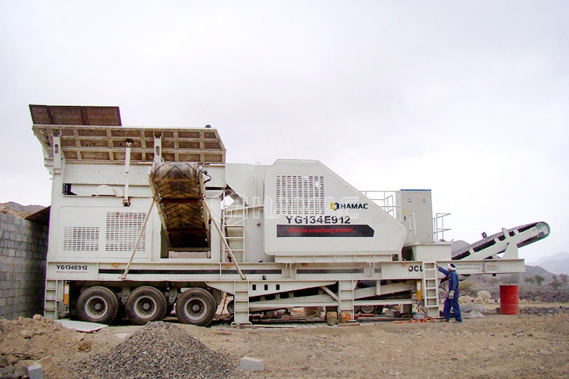 mobile jaw crusher PE900*1200