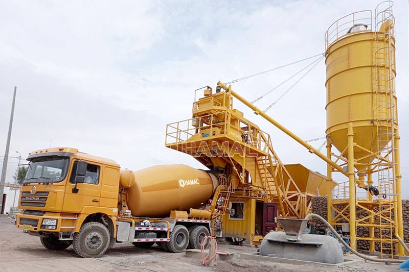 Mobile Type Concrete Batching Plant for Sale