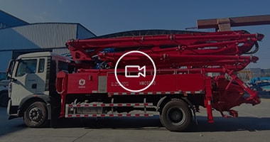 What is a truck-mounted concrete boom pump?