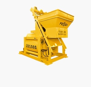 Twin Shaft Concrete Mixer