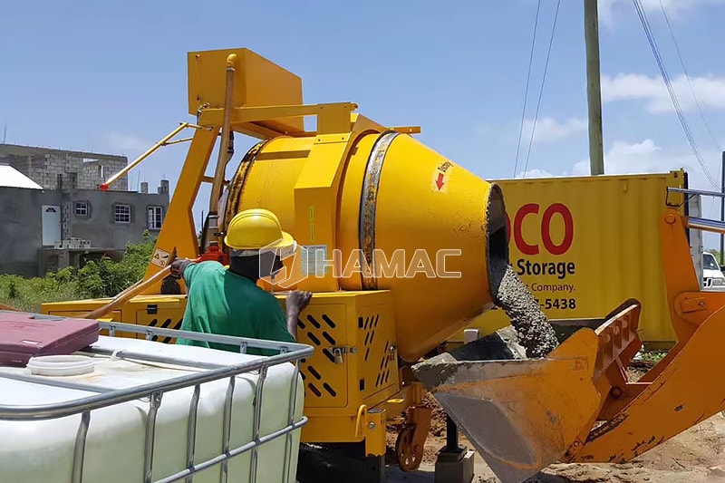 JZR Diesel Driven Concrete Mixer is a high-quality product of HAMAC brand