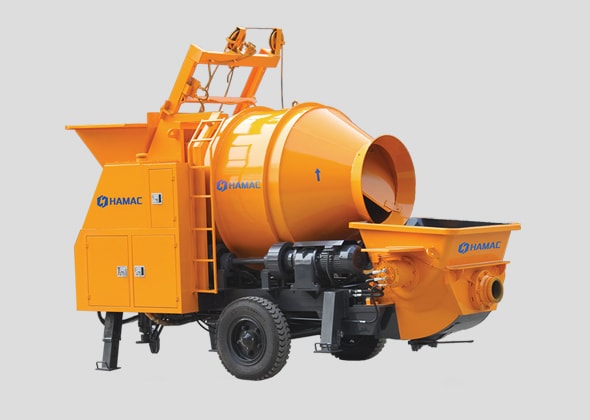 Trailer Concrete Mixer Pump