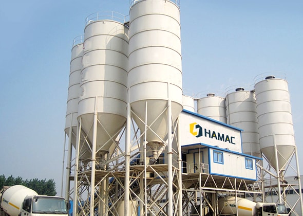 Stationary Concrete Batching Plant