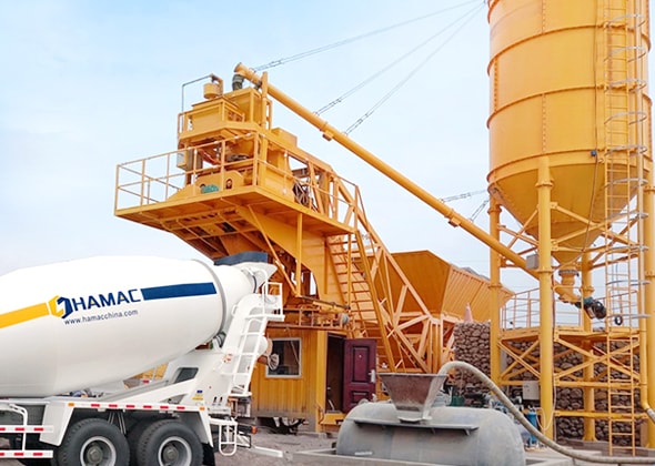 Mobile Concrete Batching Plant