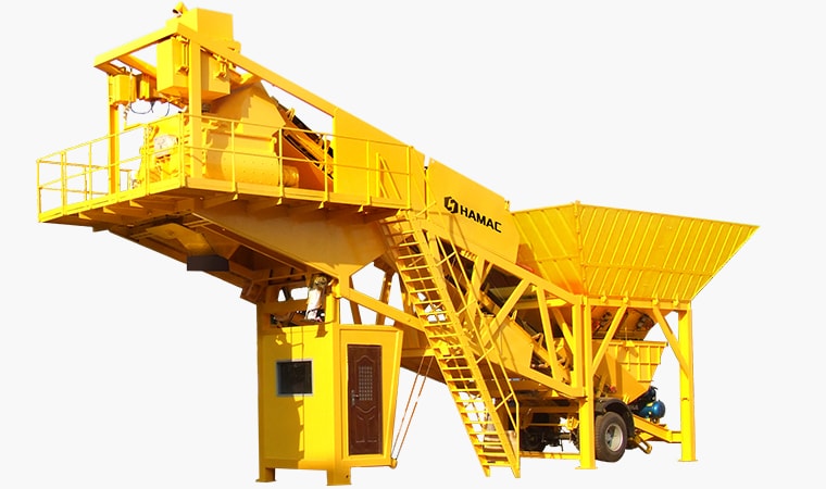 Mobile Concrete Batching Plant