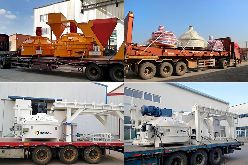 Planetary Concrete Mixer shipping pictures
