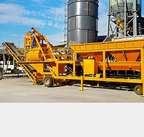 Portable Concrete Batching Plant