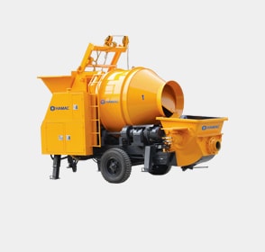 Trailer Concrete Mixer Pump