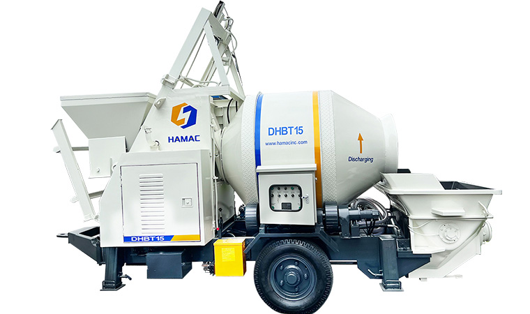 Trailer Concrete Mixer Pump