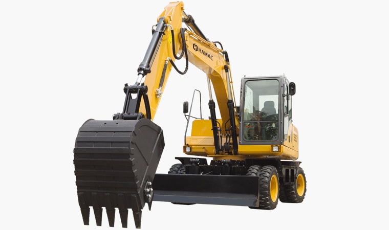 Wheel type Excavator