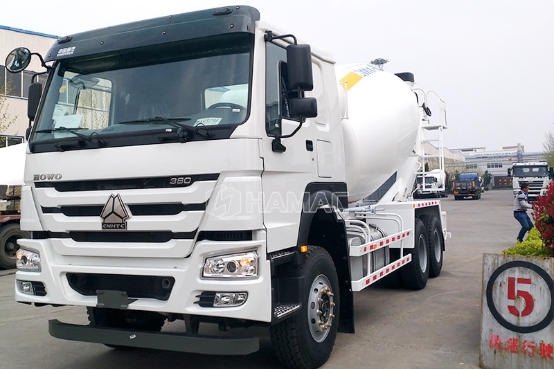 10m3 Concrete Mixer Truck with SINOTRUK HOWO chassis