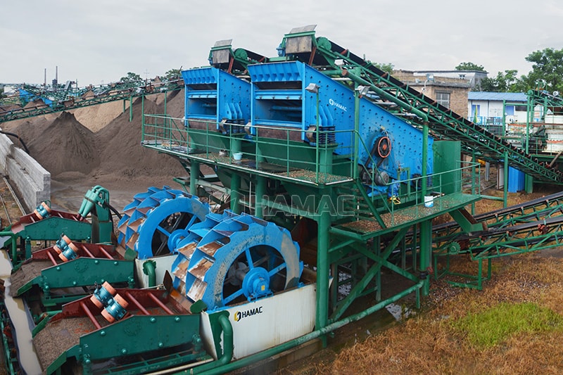 150 tons per hour limestone crushing and screening plant