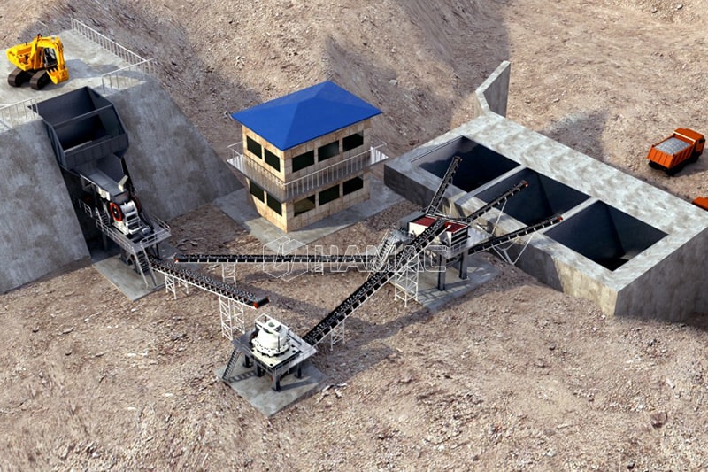 Granite crushing and screening plant - stone crusher,jaw cursher,mobile  crusher(HAMAC Machinery)