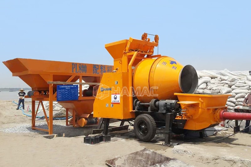 What is Concrete Mixer With Pump