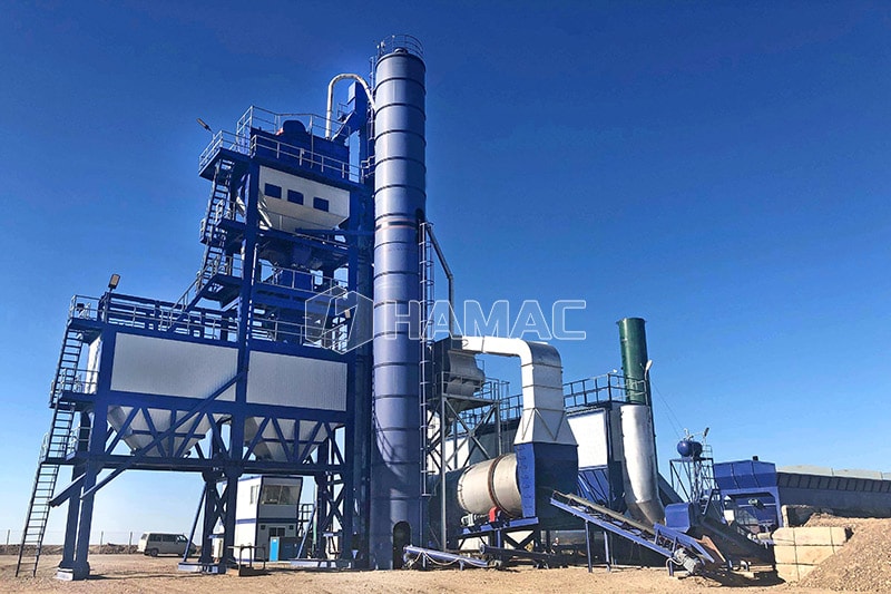 Features of HAMAC asphalt mix plant