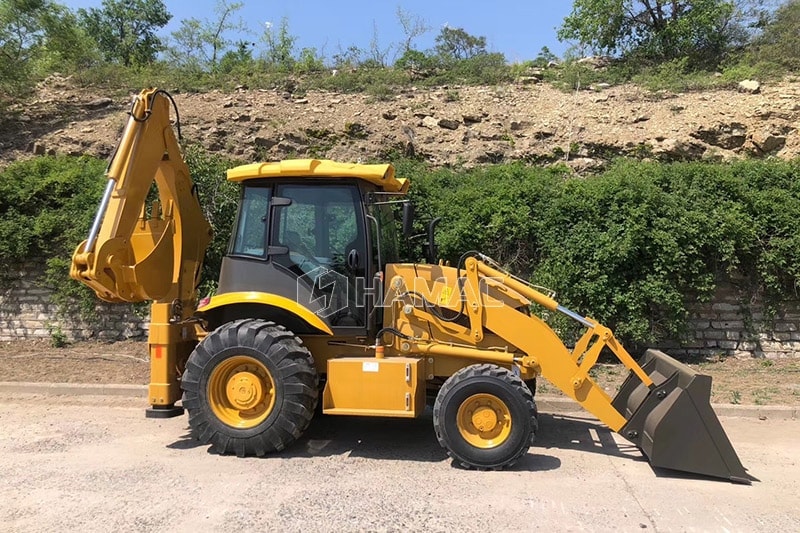 What is backhoe loader?