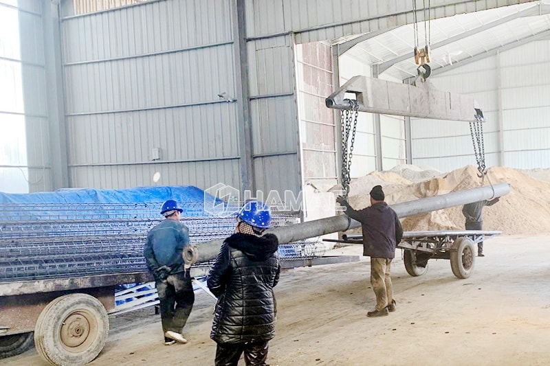 Concrete Pole Making Plant In China