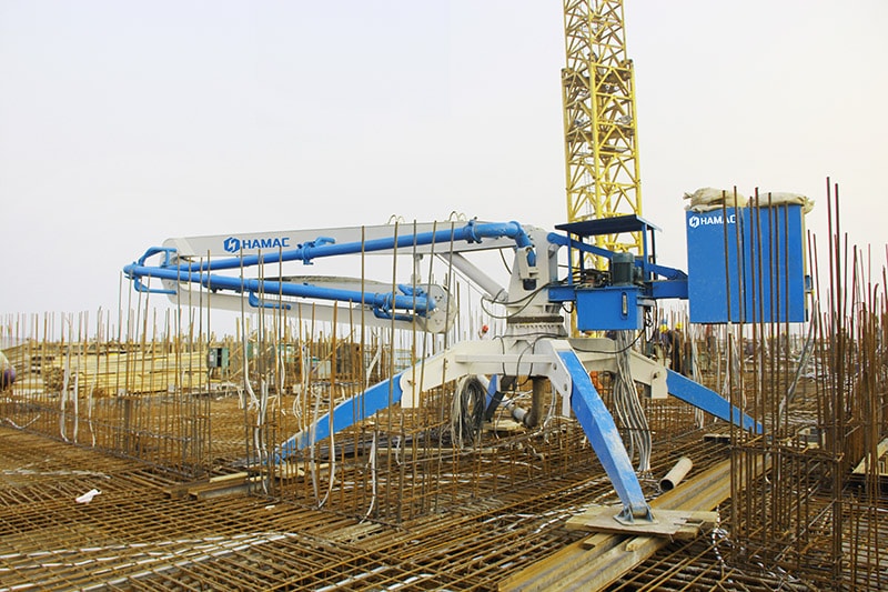 Brief introduction of spider concrete place boom