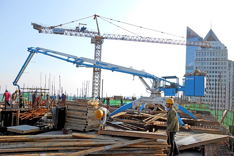 Features of mobile concrete placing boom for sale