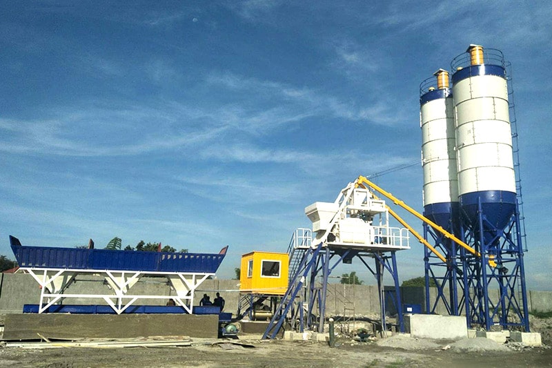 The main components of ready mix concrete plant