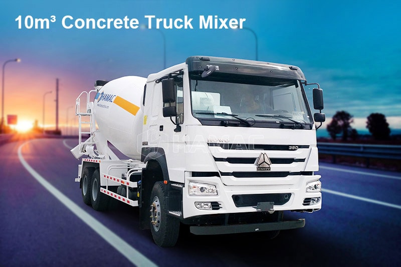 10m3 Concrete Truck Mixer