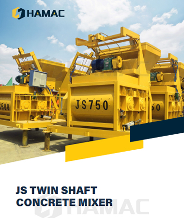 JS TWIN SHAFT CONCRETE MIXER