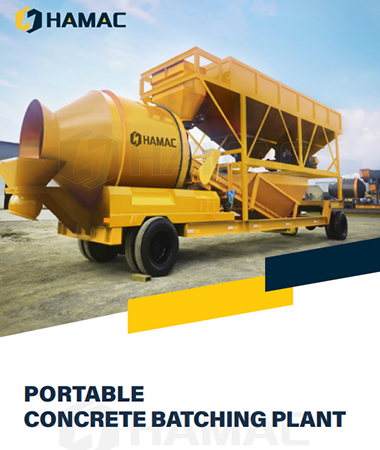 Portable Concrete Batching Plant