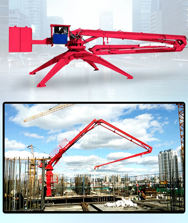 Maquinaria de construccion BRAZO DISTRIBUIDOR DE HORMIGON