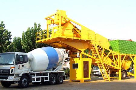 Mobile Concrete Batching Plant