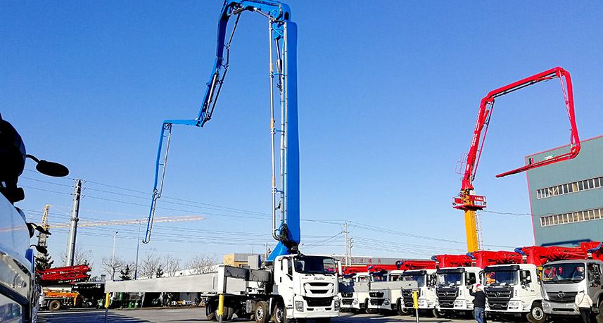 Truck-mounted Concrete Boom Pump