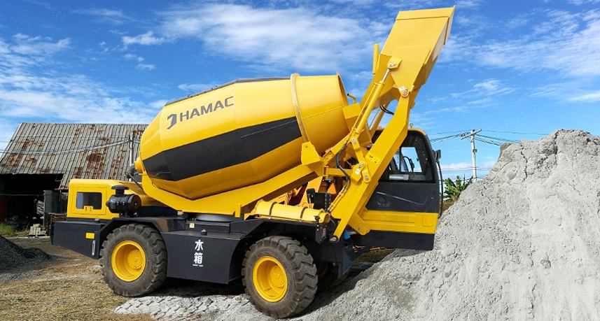 HMC450 Self-loading Concrete Mixer