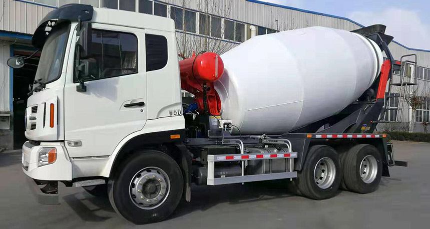 Concrete Transit Mixer Without Truck