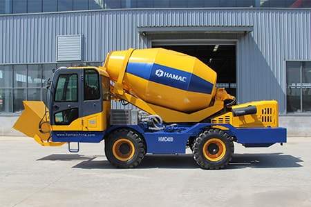 HMC400 Self-loading Concrete Mixer