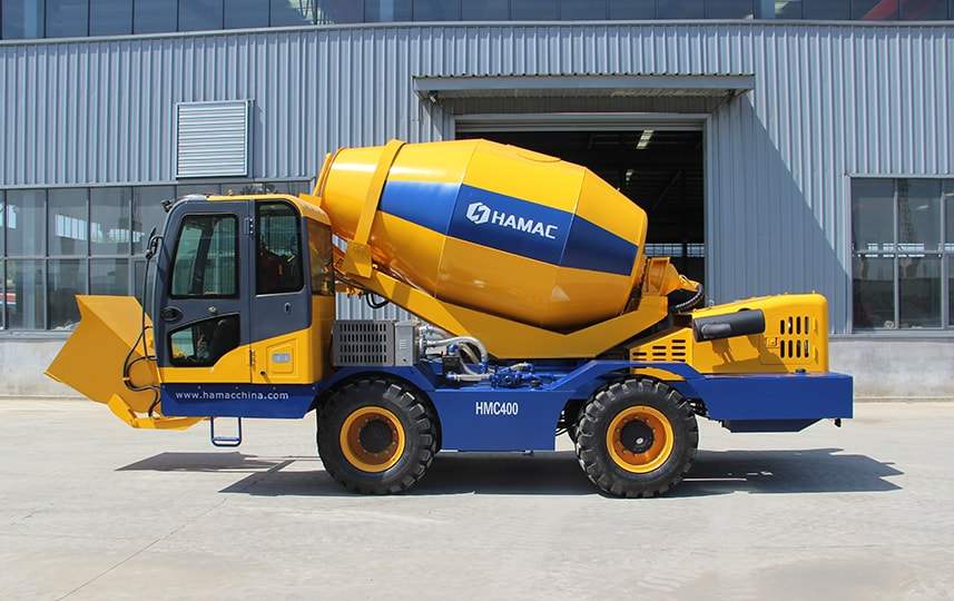 SELF LOADING CONCRETE MIXER